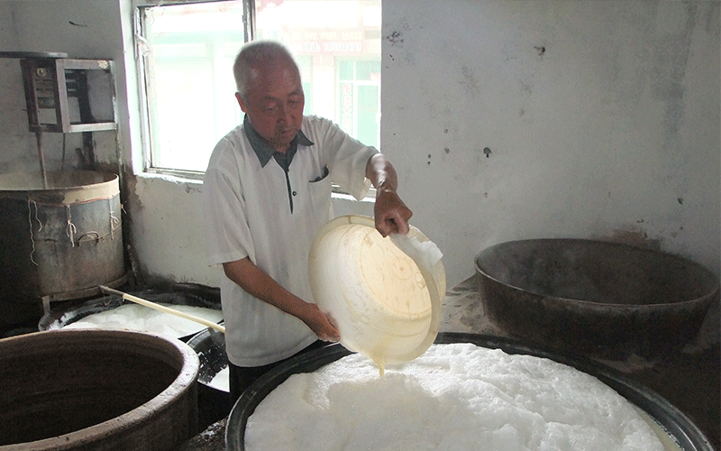 市级非遗文化——临县豆腐